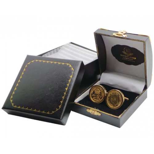Sixpence Gold Plated Cufflinks Sixpence Gold Plated Cufflinks
